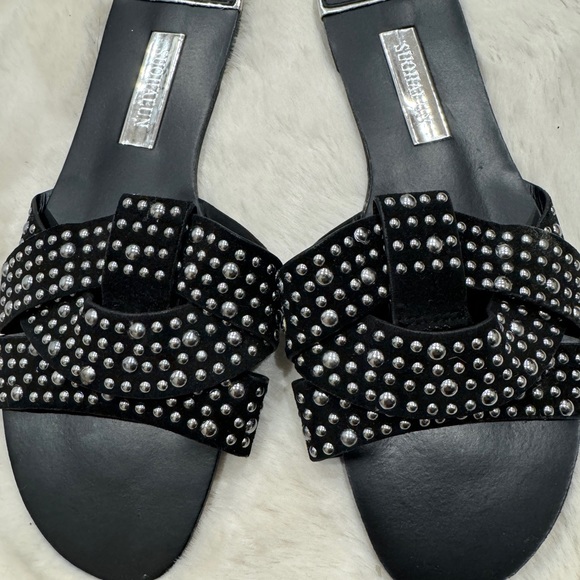 Black Studded sandals (new) - Picture 2 of 3